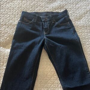 Wrangler Women's Navy Straight Leg Jeans